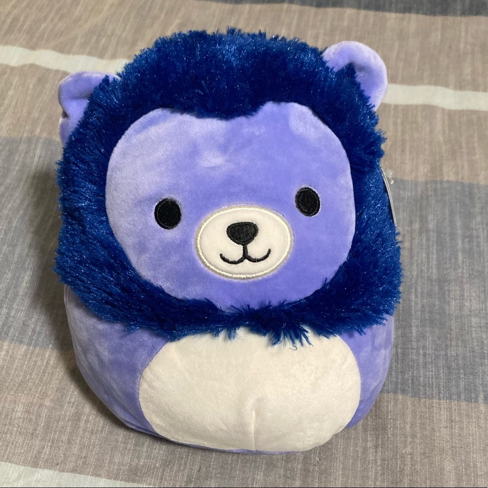 8” RARE blue purple Francis squishmallow